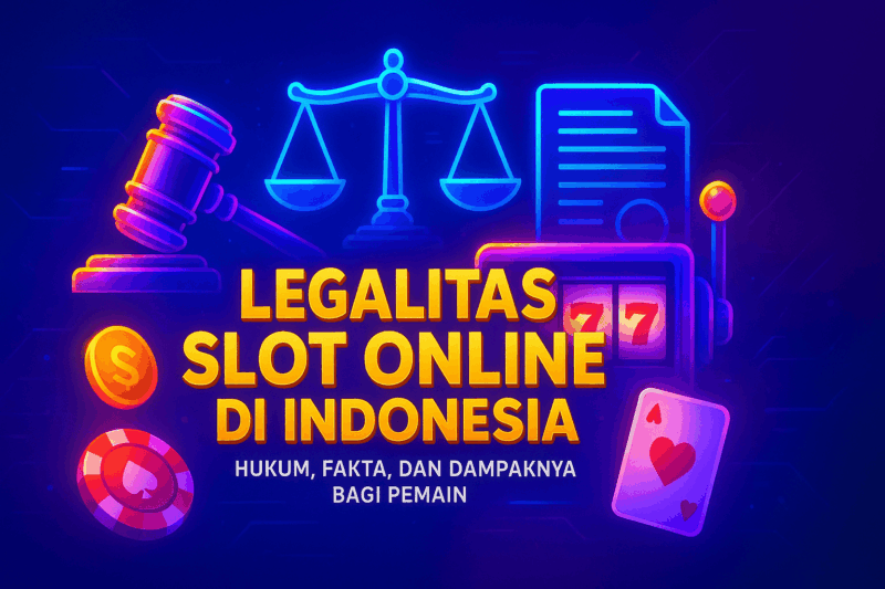 Legalitas Slot Online di Indonesia: Hukum, Fakta, dan Dampaknya bagi Pemain